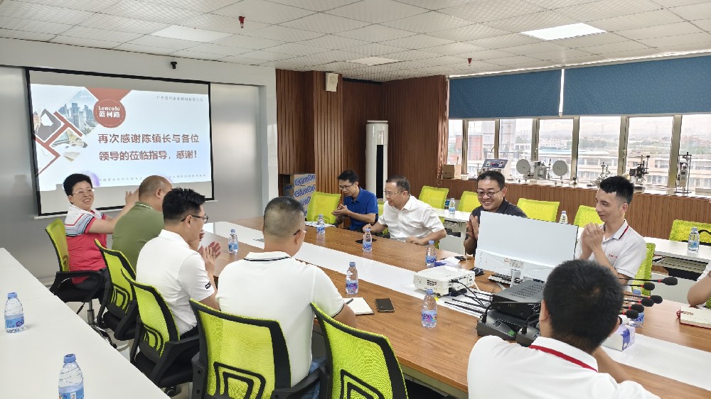 心系企業(yè)，情暖藍柯路——陳鎮(zhèn)長及鎮(zhèn)領導團隊親臨指導，共繪發(fā)展藍圖